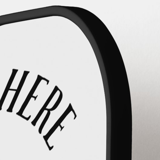 Cute Flamingo Wine Drinker Novelty Gifts Pickleball Paddle (Links Detail)