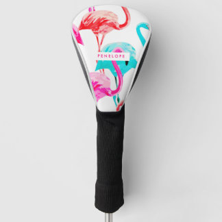 Cute Flamingos Golfheadcover