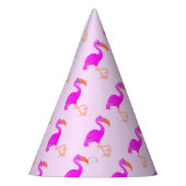 Cute Flamingos - Happy Feesthoedjes (Links)