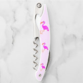 Cute Flamingos - Happy Kurkentrekker (Voorkant)