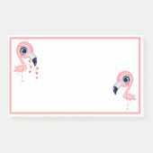 Cute Flamingos Post-it® Notes (Voorkant)