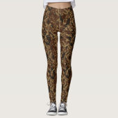 Cute Flecktarn Camouflage Pattern Leggings (Voorkant)