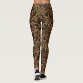 Cute Flecktarn Camouflage Pattern Leggings (Achterkant)