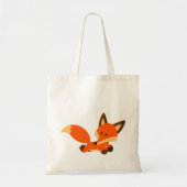 Cute Fleet Cartoon Fox Bag Tote Bag (Voorkant)