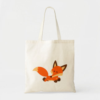 Cute Fleet Cartoon Fox Bag Tote Bag