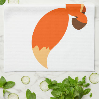 Cute Fleet Cartoon Fox Kitchen Towel Theedoek