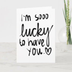CUTE **FLIRTCARD** VOOR ELKE DAG EN OM HET EVEN WE KAART