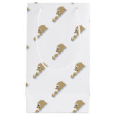 Cute Floating Otter Klein Cadeauzakje (Voorkant)