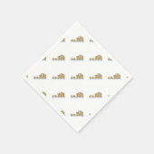 Cute Floating Otter Servet (Hoek)