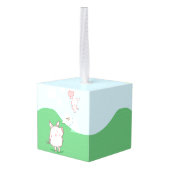 Cute Floating Pig Gezegde Hi Decoratie (Achter hoekig)