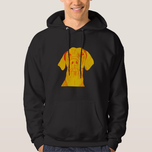 Cute Floppy Doberman Time Hoodie (Voorkant)