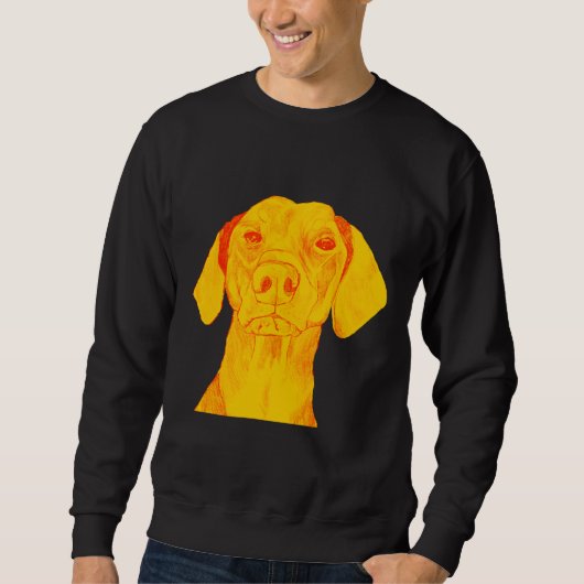 Cute Floppy Doberman Time Trui (Voorkant)