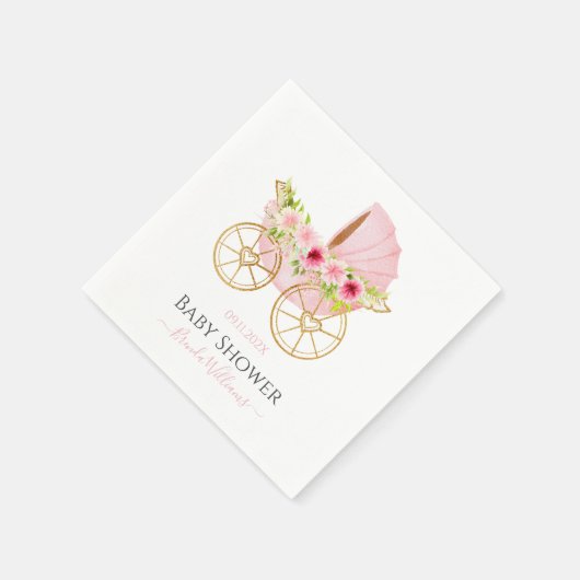 Cute floral baby Stroller Servet (Hoek)