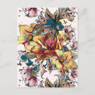 Cute Floral Briefkaart