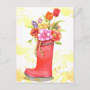 Cute Floral Briefkaart