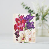 Cute Floral Briefkaart (Staand voorkant)