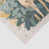 Cute floral giraffe tissuepapier (Detail)