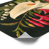 Cute  Floral Home Sweet Home Poster (Hoek)