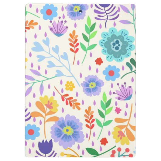 Cute Floral klembord (Achterkant)