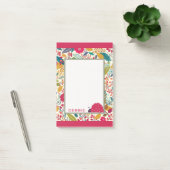 Cute Floral Ladybug Post-it® Notes (Kantoor)
