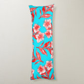 Cute Floral Lichaamskussen (Achterkant (Verticaal))