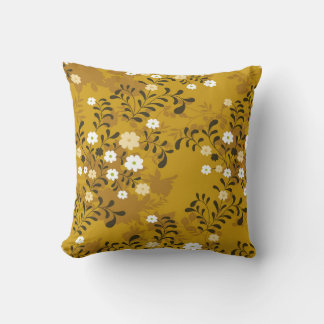 Cute floral naadloos patroon op musterabstract, ar kussen