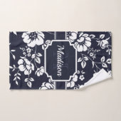 Cute Floral Pattern Bad Handdoek (Handdoek)