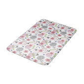 Cute Floral Pattern Badmat (Gekanteld)