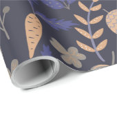 Cute Floral Pattern Cadeaupapier (Rol Hoek)