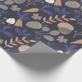 Cute Floral Pattern Cadeaupapier (Hoek)