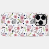Cute Floral Pattern Case-Mate iPhone Case (Achterkant (horizontaal))