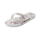 Cute Floral Pattern Kinder Teenslippers (Schuin)