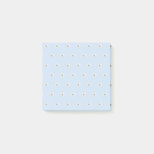 Cute floral Pattern lichtblauw Post-it® Notes