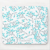 Cute Floral Pattern Muismat (Voorkant)