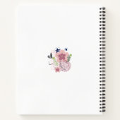 Cute Floral Pattern Notitieboek (Achterkant)