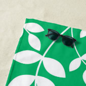 Cute Floral Pattern Strandlaken (In situ)