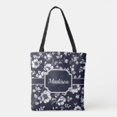 Cute Floral Pattern Tote Bag (Achterkant)