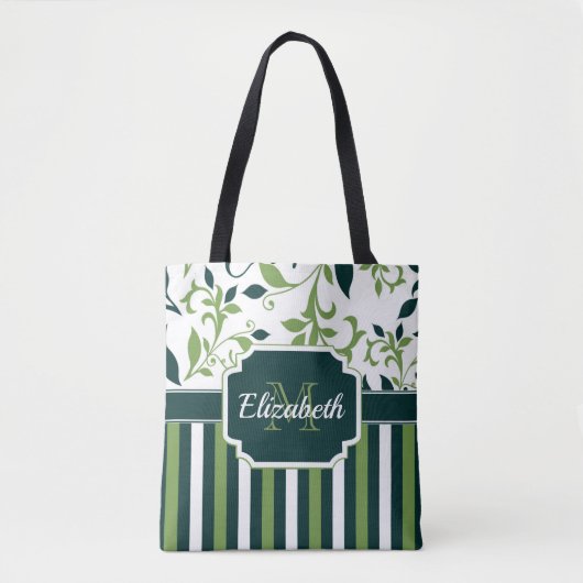 Cute Floral Pattern Tote Bag (Voorkant)