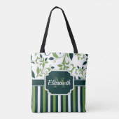 Cute Floral Pattern Tote Bag (Achterkant)
