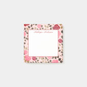 Cute Floral Post-it® Notes (Voorkant)