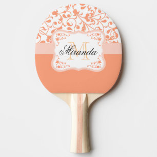 Cute Floral Tafeltennisbatje