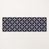 Cute Floral Yogamat (Achterkant (horizontaal))