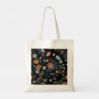 Cute florale patroon tote bag