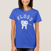 Cute Floss Tooth T-shirt (Voorkant)