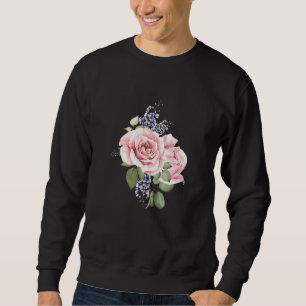 Cute Flower Bouquet Roos Art Trui