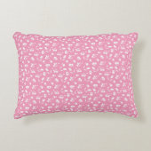 Cute Flower Bud Pink Accent Pillow Kussen (Voorkant)