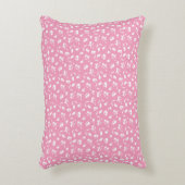 Cute Flower Bud Pink Accent Pillow Kussen (Voorkant(Verticaal))