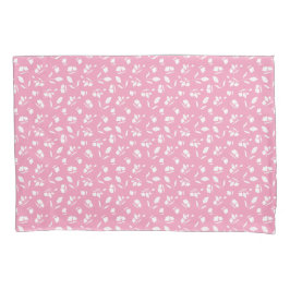 Cute Flower Bud Pink Pillow Case Kussensloop