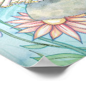 Cute Flower Fairy Art Poster van Molly Harrison (Hoek)