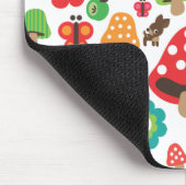 Cute flower herenpaddenstoelmuisblok muismat (Hoek)